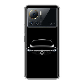 Силиконовый чехол на Infinix Note 12 VIP с принтом Mercedes Мерседес Силиконовый чехол на Infinix Note 12 VIP с принтом Mercedes Мерседес