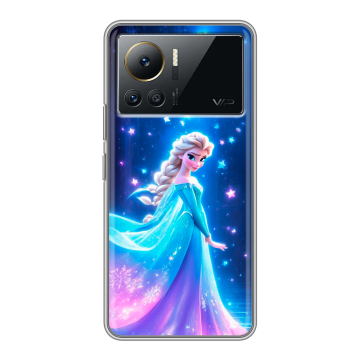 Силиконовый чехол на Infinix Note 12 VIP с принтом Холодное сердце Frozen Силиконовый чехол на Infinix Note 12 VIP с принтом Холодное сердце Frozen