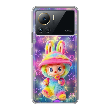 Силиконовый чехол на Infinix Note 12 VIP с принтом Labubu Лабубу Силиконовый чехол на Infinix Note 12 VIP с принтом Labubu Лабубу