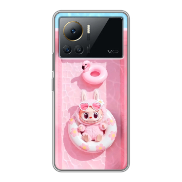 Силиконовый чехол на Infinix Note 12 VIP с принтом Labubu Лабубу Силиконовый чехол на Infinix Note 12 VIP с принтом Labubu Лабубу