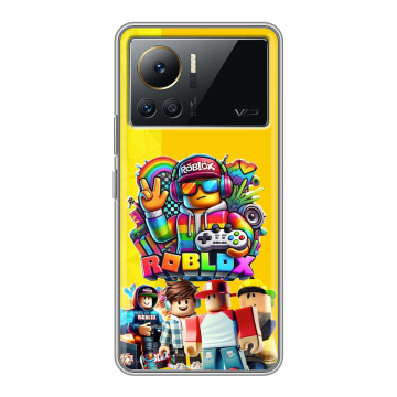 Силиконовый чехол на Infinix Note 12 VIP с принтом Roblox Роблокс Силиконовый чехол на Infinix Note 12 VIP с принтом Roblox Роблокс