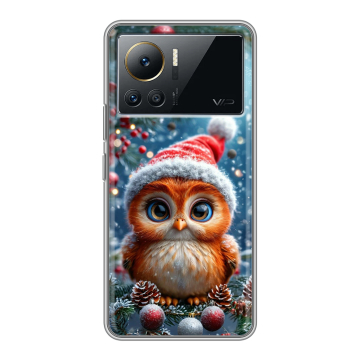 Силиконовый чехол на Infinix Note 12 VIP с принтом Новый год