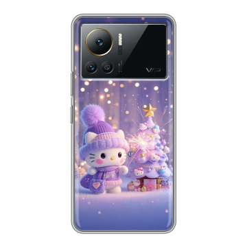 Силиконовый чехол на Infinix Note 12 VIP с принтом Новый год