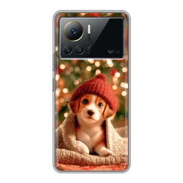 Силиконовый чехол на Infinix Note 12 VIP с принтом Новый год