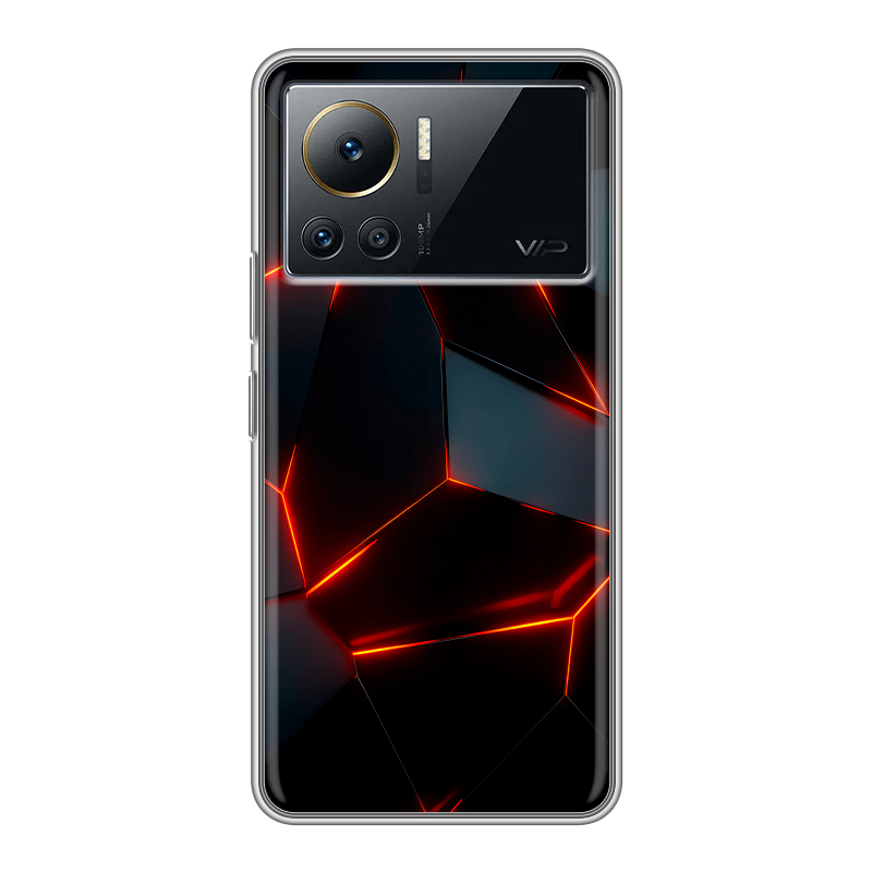 Силиконовый чехол на Infinix Note 12 VIP с принтом Яркие абстракции Силиконовый чехол на Infinix Note 12 VIP с принтом Яркие абстракции
