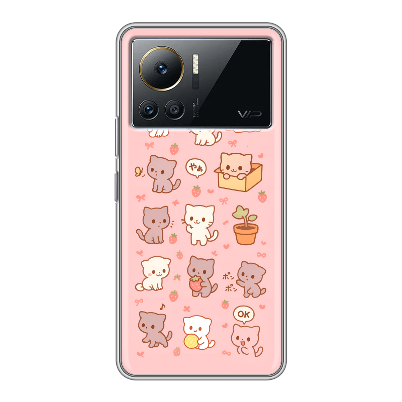 Силиконовый противоударный чехол на Infinix Note 12 VIP с принтом Hello Kitty Хелоу Кити Силиконовый противоударный чехол на Infinix Note 12 VIP с принтом Hello Kitty Хелоу Кити