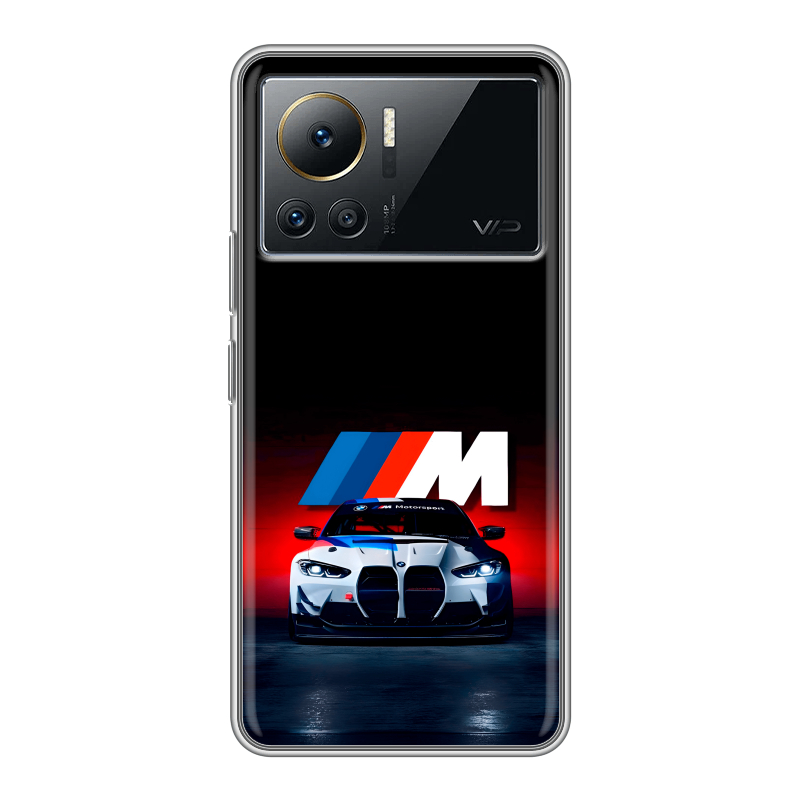 Силиконовый противоударный чехол на Infinix Note 12 VIP с принтом БМВ BMW Силиконовый противоударный чехол на Infinix Note 12 VIP с принтом БМВ BMW
