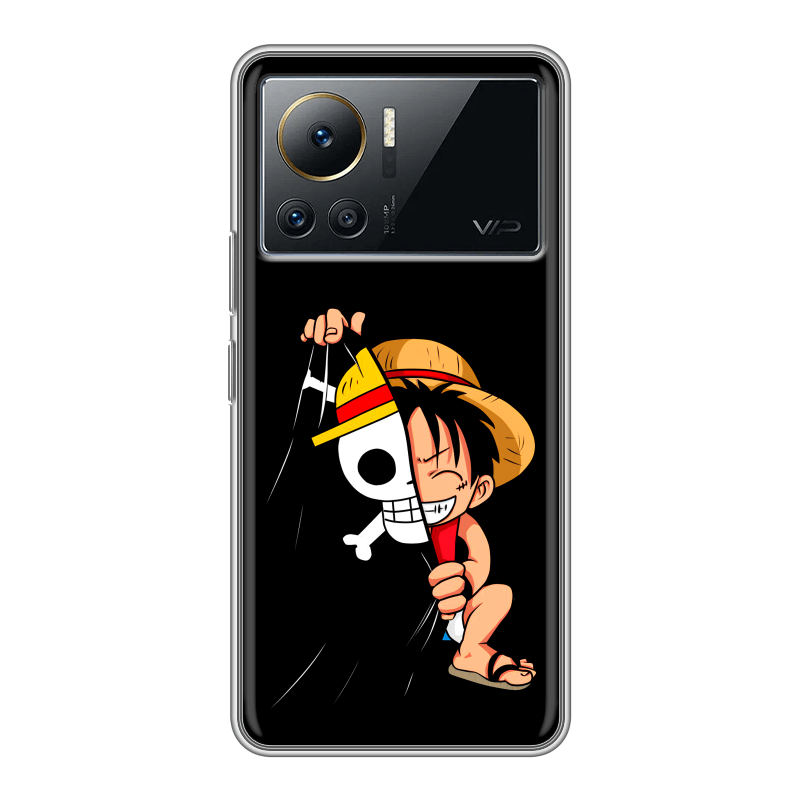 Силиконовый чехол на Infinix Note 12 VIP с принтом One Piece Ван Пис Силиконовый чехол на Infinix Note 12 VIP с принтом One Piece Ван Пис