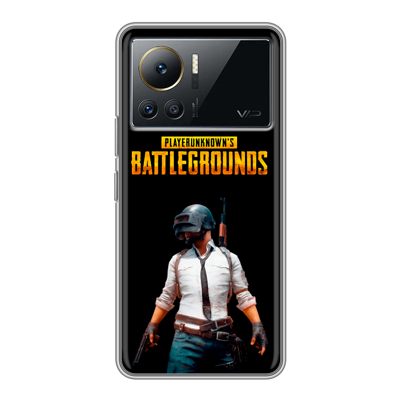 Силиконовый чехол на Infinix Note 12 VIP с принтом PUGB ПАГБ Силиконовый чехол на Infinix Note 12 VIP с принтом PUGB ПАГБ