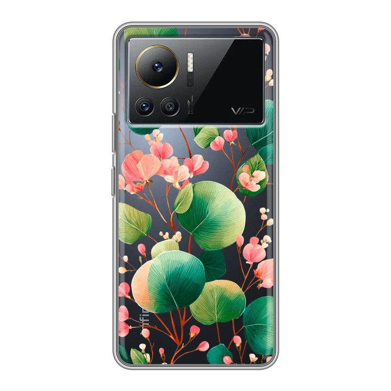 Силиконовый чехол на Infinix Note 12 VIP с принтом женский Силиконовый чехол на Infinix Note 12 VIP с принтом женский