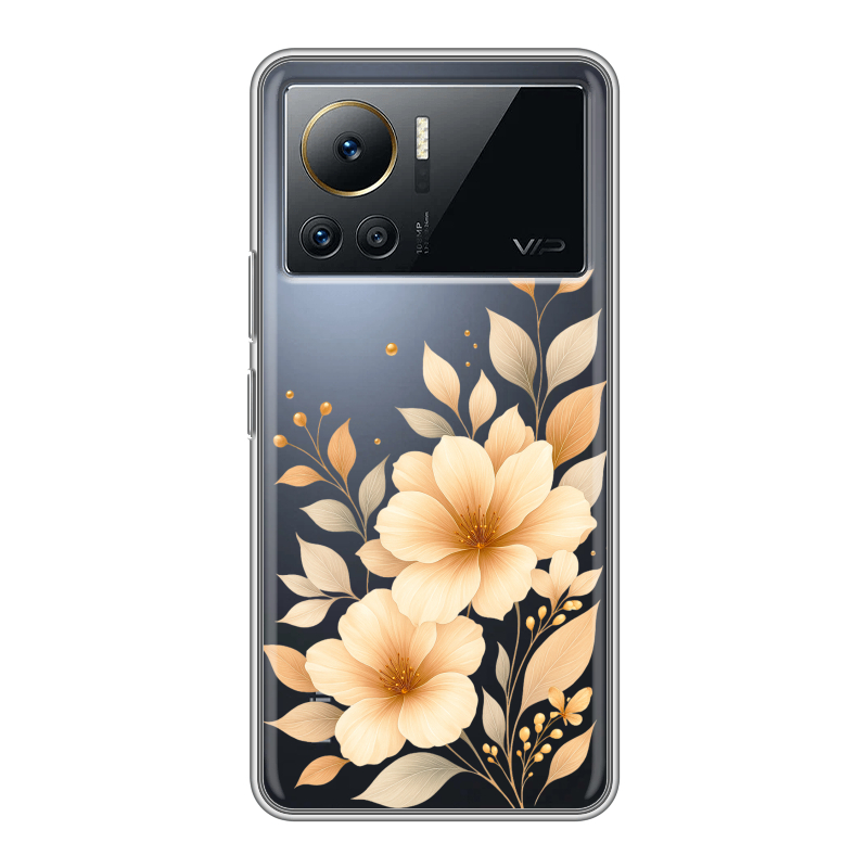Силиконовый чехол на Infinix Note 12 VIP с принтом для девушки Силиконовый чехол на Infinix Note 12 VIP с принтом для девушки
