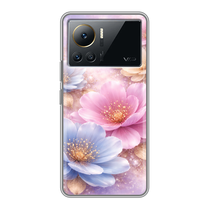 Силиконовый чехол на Infinix Note 12 VIP с принтом женский Силиконовый чехол на Infinix Note 12 VIP с принтом женский