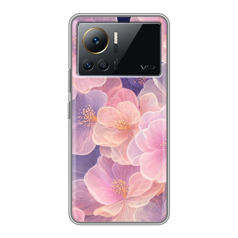 Силиконовый чехол на Infinix Note 12 VIP с принтом женский Силиконовый чехол на Infinix Note 12 VIP с принтом женский