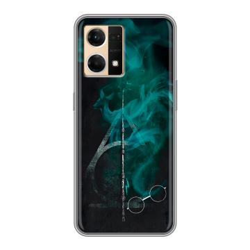 Силиконовый чехол на OPPO Reno7 с принтом Гарри Поттер Harry Potter Силиконовый чехол на OPPO Reno7 с принтом Гарри Поттер Harry Potter