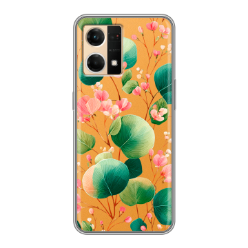 Силиконовый чехол на OPPO Reno7 с принтом женский Силиконовый чехол на OPPO Reno7 с принтом женский