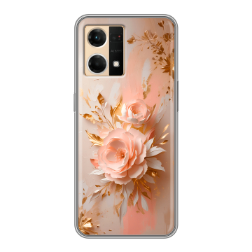 Силиконовый чехол на OPPO Reno7 с принтом женский Силиконовый чехол на OPPO Reno7 с принтом женский