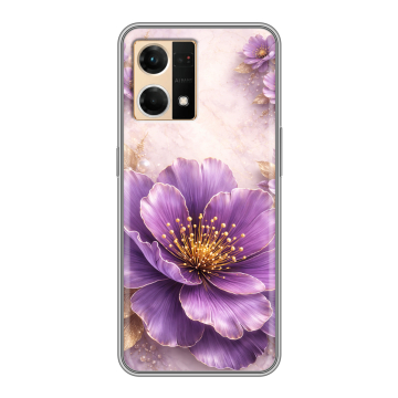 Силиконовый чехол на OPPO Reno7 с принтом женский Силиконовый чехол на OPPO Reno7 с принтом женский