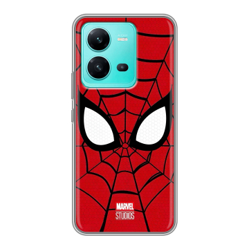 Силиконовый чехол на Vivo V25 с принтом человек паук spiderman Силиконовый чехол на Vivo V25 с принтом человек паук spiderman