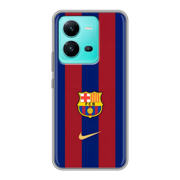 Силиконовый чехол на Vivo V25 с принтом Барселона Barcelona Силиконовый чехол на Vivo V25 с принтом Барселона Barcelona