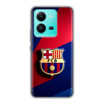 Силиконовый чехол на Vivo V25 с принтом Барселона Barcelona Силиконовый чехол на Vivo V25 с принтом Барселона Barcelona