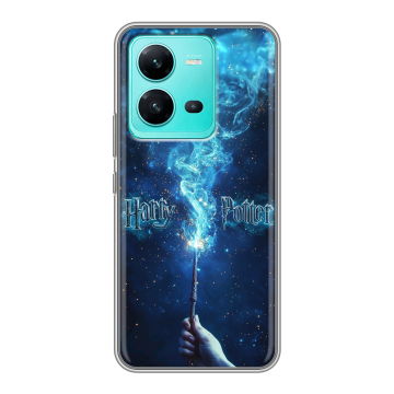 Силиконовый чехол на Vivo V25 с принтом Harry Potter Гарри Поттер Силиконовый чехол на Vivo V25 с принтом Harry Potter Гарри Поттер