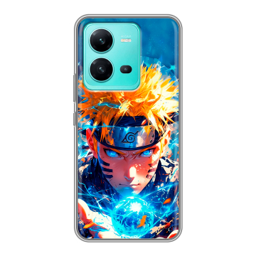 Силиконовый чехол на Vivo V25 с принтом Аниме Наруто Naruto Силиконовый чехол на Vivo V25 с принтом Аниме Наруто Naruto