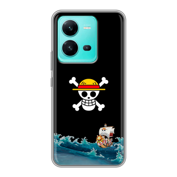 Силиконовый чехол на Vivo V25 с принтом One Piece Ван Пис Силиконовый чехол на Vivo V25 с принтом One Piece Ван Пис