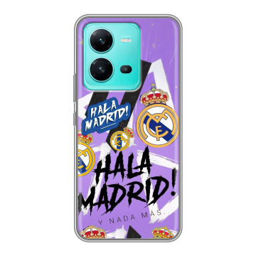 Силиконовый чехол на Vivo V25 с принтом Real Madrid Реал Мадрид Силиконовый чехол на Vivo V25 с принтом Real Madrid Реал Мадрид