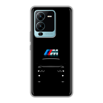 Силиконовый чехол на Vivo V25 Pro с принтом БМВ BMW
