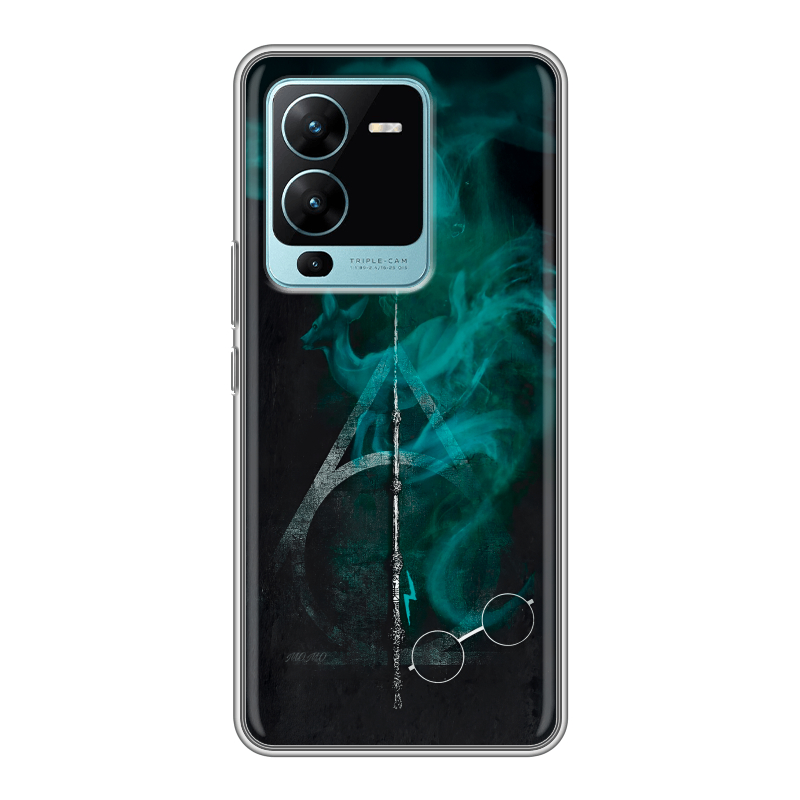 Силиконовый противоударный чехол на Vivo V25 Pro с принтом Гарри Поттер Harry Potter Силиконовый противоударный чехол на Vivo V25 Pro с принтом Гарри Поттер Harry Potter