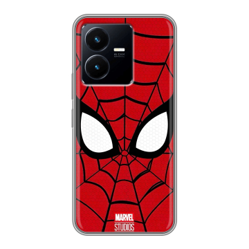 Силиконовый чехол на Vivo Y22 с принтом человек паук spiderman Силиконовый чехол на Vivo Y22 с принтом человек паук spiderman