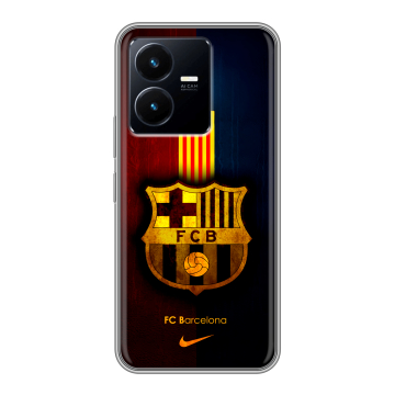 Силиконовый чехол на Vivo Y22 с принтом Барселона Barcelona Силиконовый чехол на Vivo Y22 с принтом Барселона Barcelona