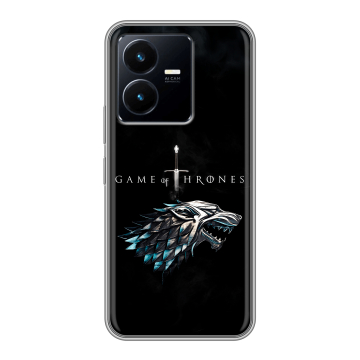 Силиконовый чехол на Vivo Y22 с принтом Игра Престолов Game Thrones