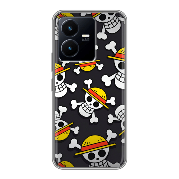 Силиконовый чехол на Vivo Y22 с принтом One Piece Ван Пис Силиконовый чехол на Vivo Y22 с принтом One Piece Ван Пис