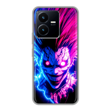 Силиконовый чехол на Vivo Y22 с принтом Death note Тетрадь смерти Силиконовый чехол на Vivo Y22 с принтом Death note Тетрадь смерти