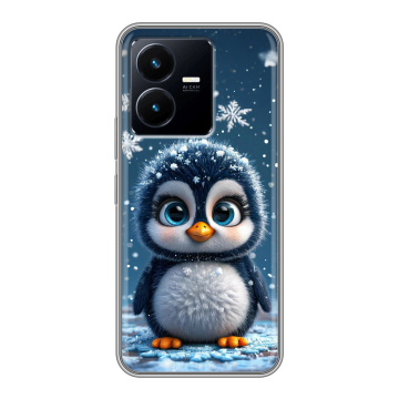 Силиконовый чехол на Vivo Y22 с принтом Новый год Силиконовый чехол на Vivo Y22 с принтом Новый год