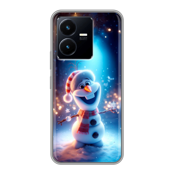 Силиконовый чехол на Vivo Y22 с принтом Новый год Силиконовый чехол на Vivo Y22 с принтом Новый год