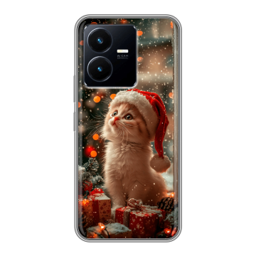 Силиконовый чехол на Vivo Y22 с принтом Новый год Силиконовый чехол на Vivo Y22 с принтом Новый год