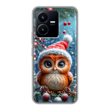 Силиконовый чехол на Vivo Y22 с принтом Новый год Силиконовый чехол на Vivo Y22 с принтом Новый год