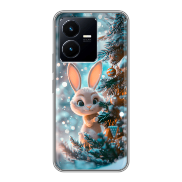 Силиконовый чехол на Vivo Y22 с принтом Новый год Силиконовый чехол на Vivo Y22 с принтом Новый год
