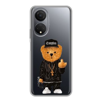 Силиконовый чехол на Huawei Honor X7 с принтом Мишка