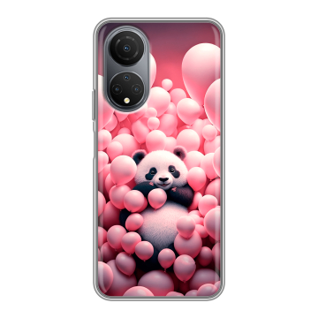 Силиконовый чехол на Huawei Honor X7 с принтом Панда