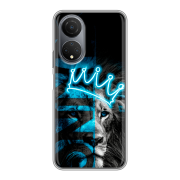 Силиконовый чехол на Huawei Honor X7 с принтом Король лев