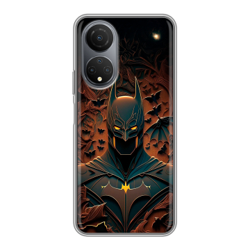 Силиконовый чехол на Huawei Honor X7 с принтом Batman Бэтмен