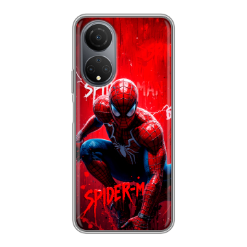 Силиконовый чехол на Huawei Honor X7 с принтом Spiderman Человек паук Силиконовый чехол на Huawei Honor X7 с принтом Spiderman Человек паук
