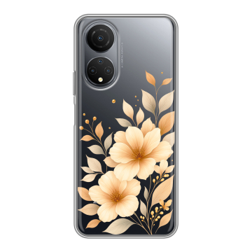 Силиконовый чехол на Huawei Honor X7 с принтом для девушки