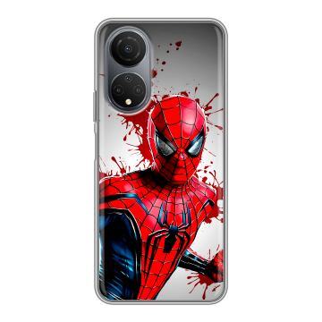 Силиконовый чехол на Huawei Honor X7 с принтом Spiderman Человек паук