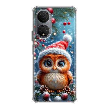 Силиконовый чехол на Huawei Honor X7 с принтом Новый год Силиконовый чехол на Huawei Honor X7 с принтом Новый год