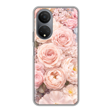 Силиконовый чехол на Huawei Honor X7 с принтом женский