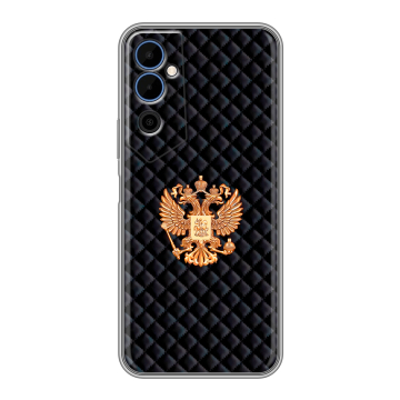 Силиконовый чехол на Tecno Pova Neo 2 с принтом Герб России принт Силиконовый чехол на Tecno Pova Neo 2 с принтом Герб России принт